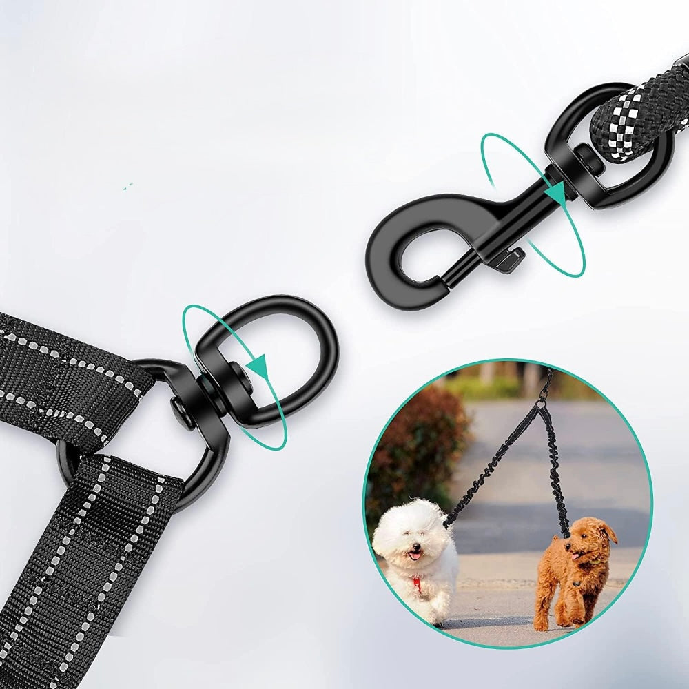 systeme de rotation de laisse double