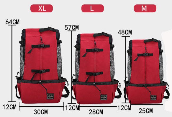 Sac à dos transport chiens dimensions