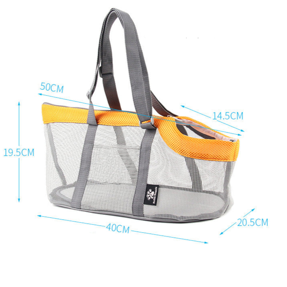 sac de transport chiens chats en maille respirante dimensions