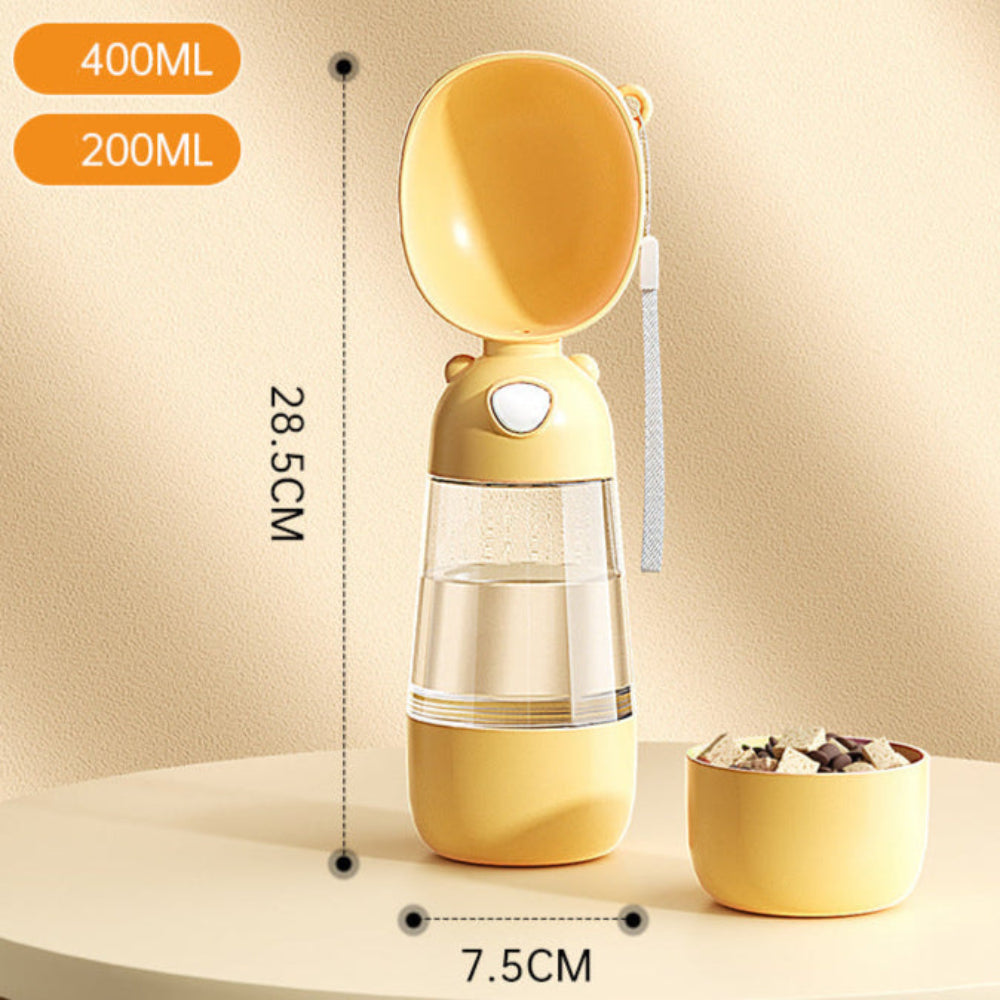 Petite gourde chien avec ou sans réserve friandises