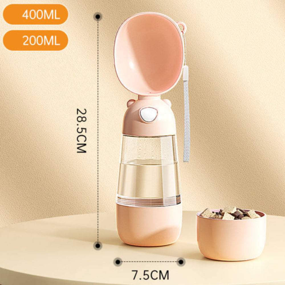 Petite gourde chien avec ou sans réserve friandises