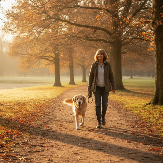 Chien senior promenade courte | durée, rythme et hydratation