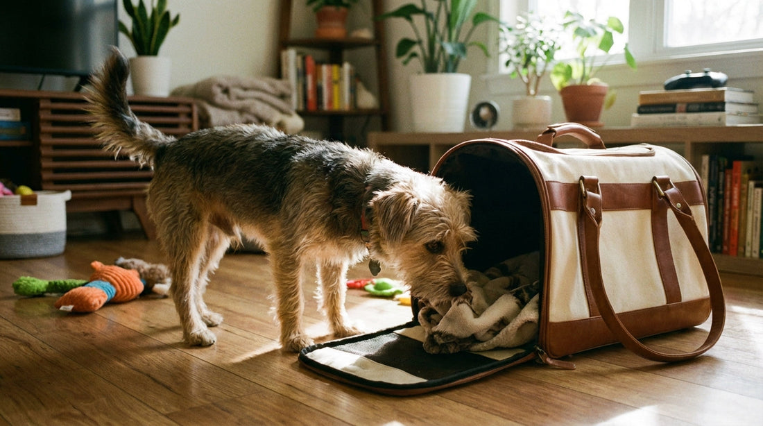 Comment Habituer son Chien au Sac de Transport | 5 Astuces
