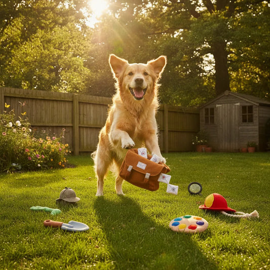7 jouets d'occupation chien extérieur au-delà de la balle