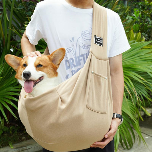 sac bandoulière pour chien 