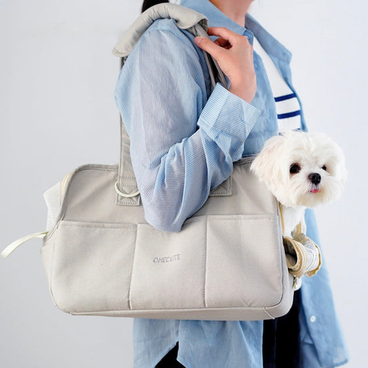 sac de transport chien et chat en bandoulière