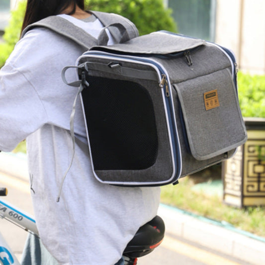 Boîte de transport pour petit chien ou chat à vélo 